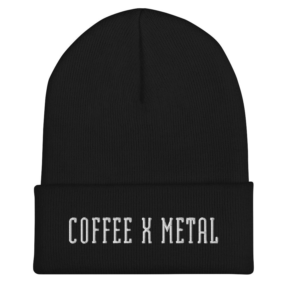 Coffee X MetalCuffed Beanie