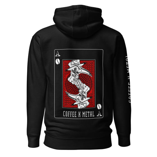 Plague Doctor Playing Card Hoodie