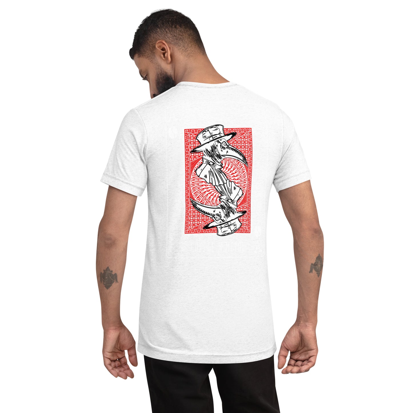 Plague Doctor Playing card Tshirt